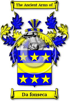 Da fonseca Family Crest Download (jpg) Legacy Series - 150 DPI